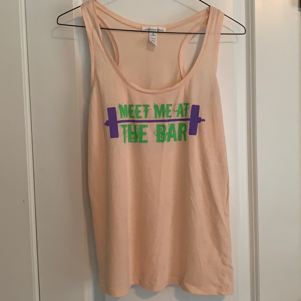 Meet Me At The Bar Workout Tank